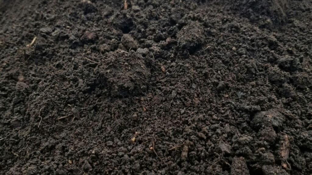 Fresh Dark Topsoil Pile Delivered Near Me