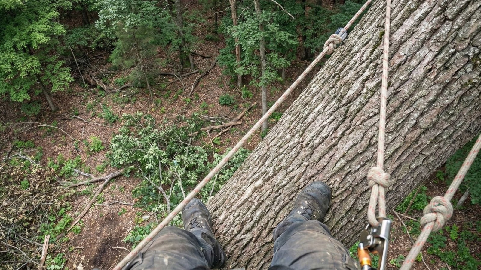 Professional Aerial View of Trusted Tree Removal Connecticut