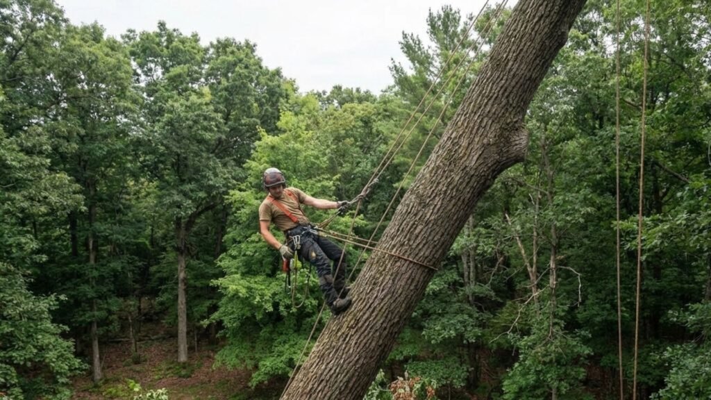 Professional Rope Assisted Tree Removal Expert Connecticut