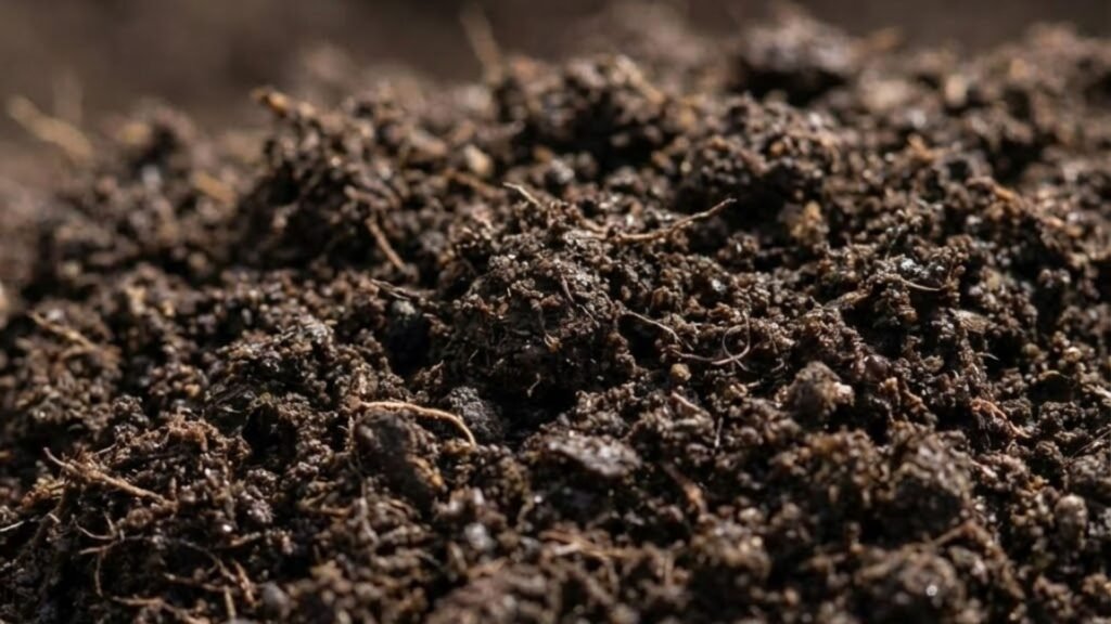 Close Up of Fresh Topsoil Delivered Near Me in Connecticut