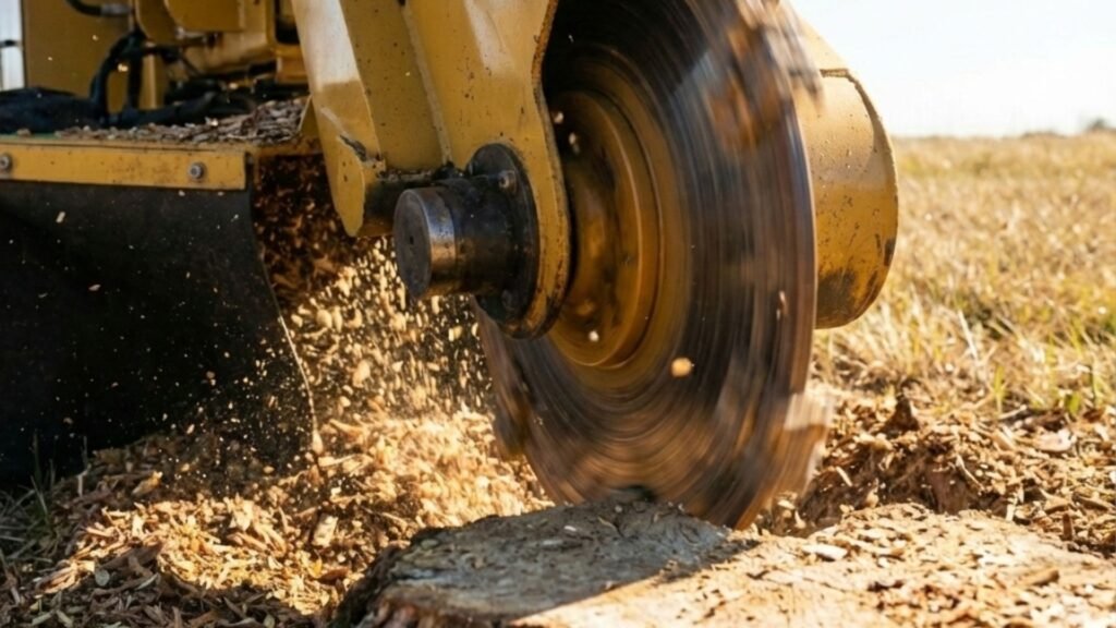 Heavy Duty Stump Grinder Cutting Surface CT